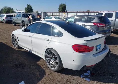 2019 BMW 440I Gran Coupe xDrive from USA, damaged, VIN WBA4J7C59KBM75651